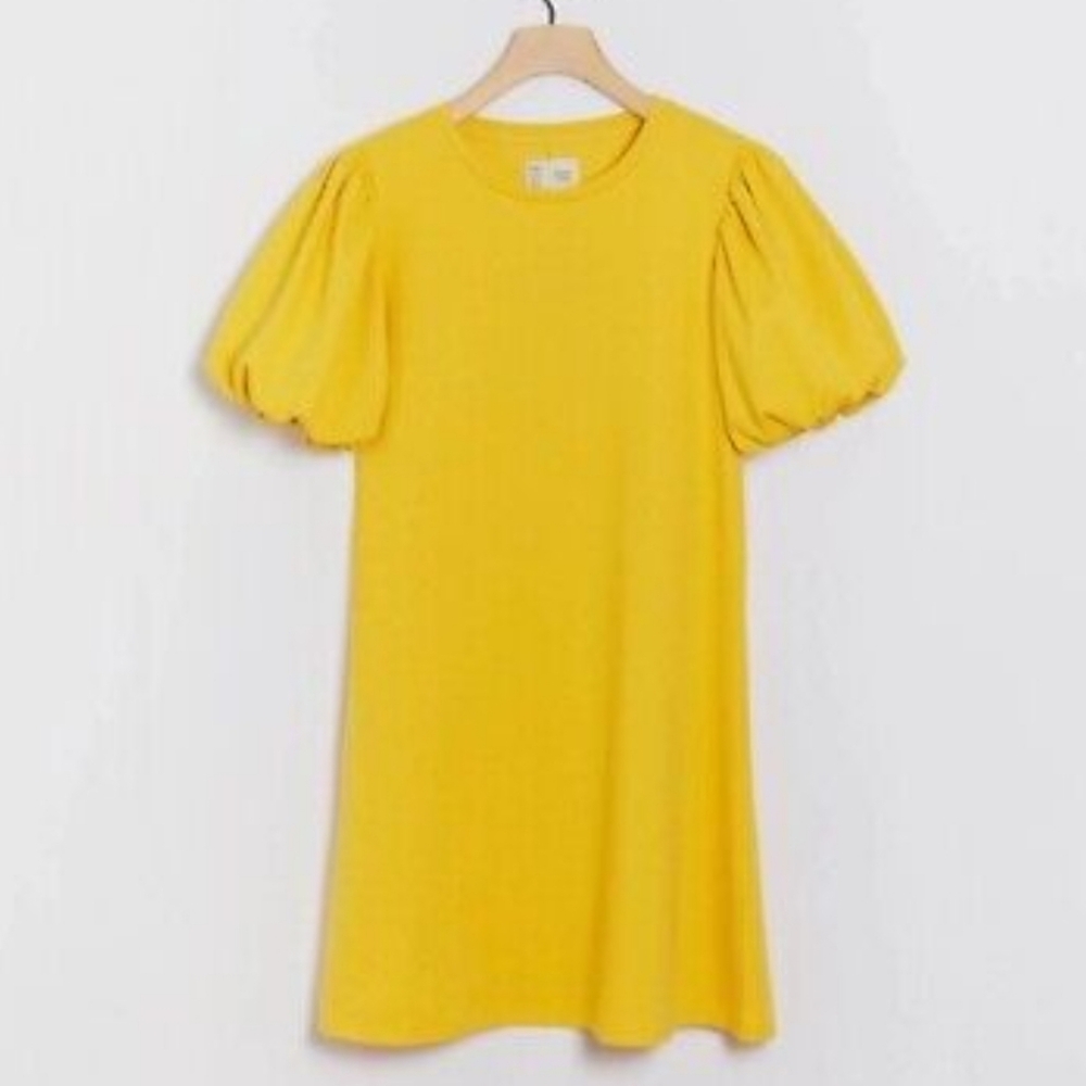 🆕️ Anthropologie Saturday Sunday Little Yellow Dress. NWT